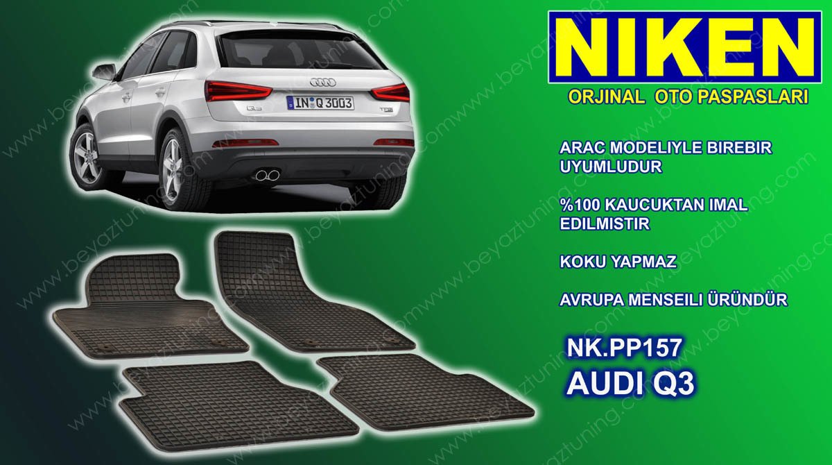 Audi Q3 Paspas Alman Malı 2012 Sonrası