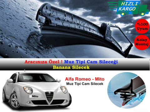 Alfa Romeo Mito Muz Silecek Takımı