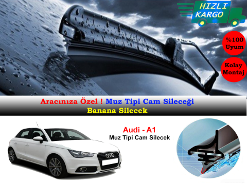 Audi A1 Muz Silecek Takımı