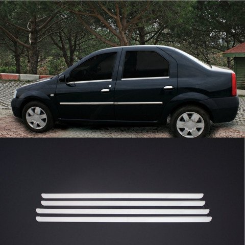 Dacia Logan Cam Çıtası Kromu Nikelaj