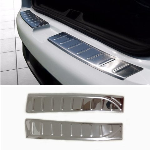 Renault Clio 4 Arka Tampon Üst Çıtası Kromu Nikelajı