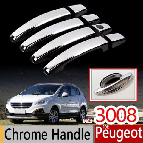 Peugeot 3008 Kapı Kolu Kromu Nikelaj