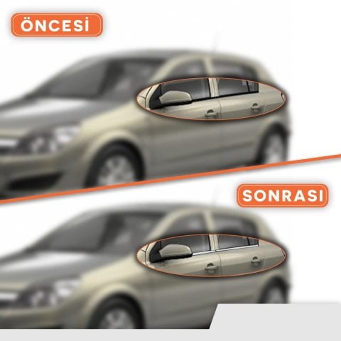 Opel Astra H Alt Cam Çıtası Kromu Nikelajı 2004-2010