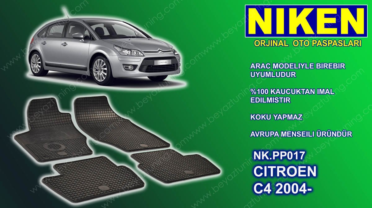 Citroen C4 Paspas Alman Malı 2004-2010
