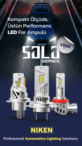 H7 Led Xenon Far Ampulü Solo Serisi Niken 8000 Lümen