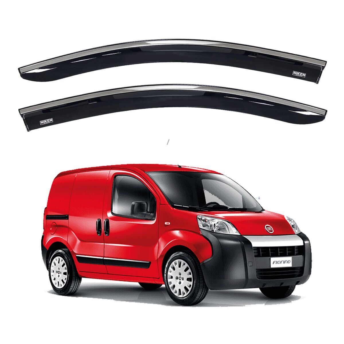 Peugeot Bipper Kromlu Cam Rüzgarlığı Niken 2Li