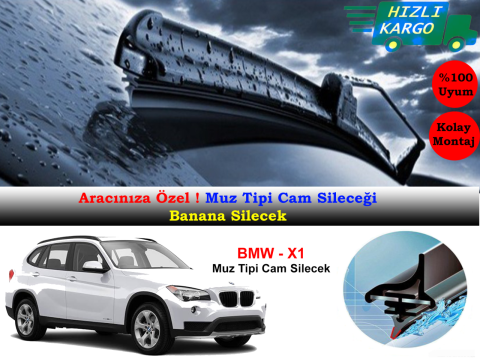 Bmw X1 E84 2009-2015 Muz Silecek Takımı