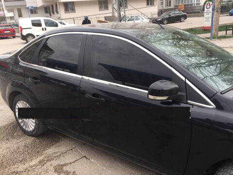 Frd Focus 2 Sedan Cam Çıtası Komple Set Çerçevesi Kromu Nikelajı