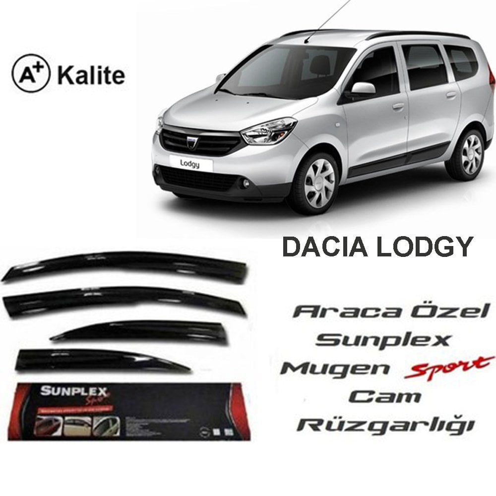 Dacia Lodgy Cam Rüzgarlığı Mugen Tip Sunplex