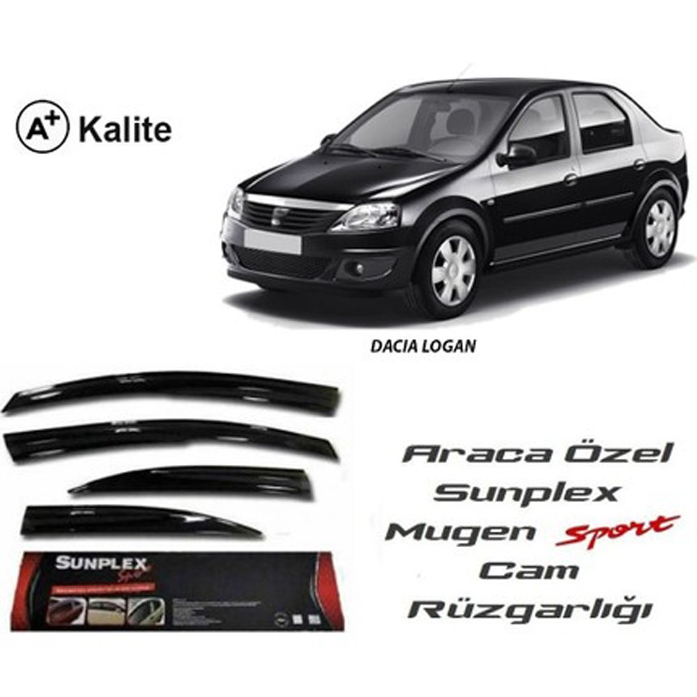 Dacia Logan Cam Rüzgarlığı Mugen Tip Sunplex 2013-2016