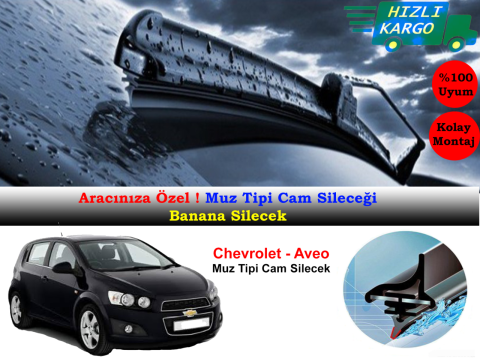Chevrolet Aveo HB 2011-2013 Muz Silecek Takımı