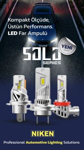 H11 Led Xenon Far Ampulü Solo Serisi Niken 8000 Lümen