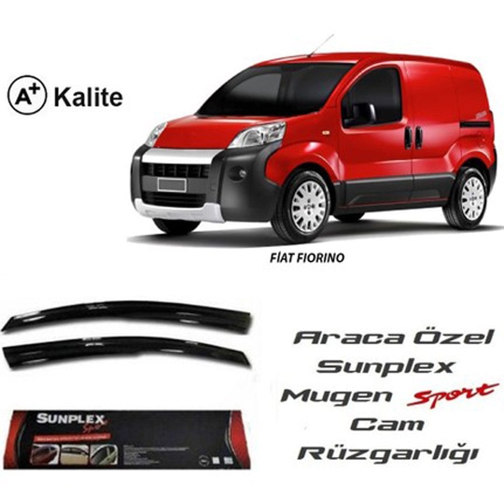 Fiat Fiorino Cam Rüzgarlığı Mugen Tip Sunplex 2 Li