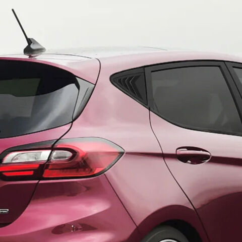 Ford Fiesta Kelebek Cam Kaplama Vizörü Parlak Siyah
