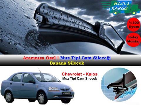 Chevrolet Kalos 2005-2009 Muz Silecek Takımı