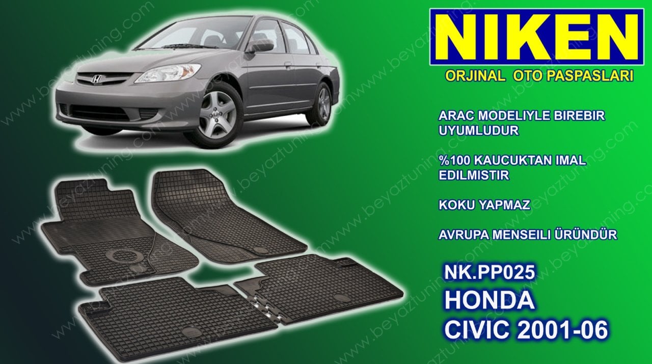 Honda Civic Paspas Alman Malı 2001-2006