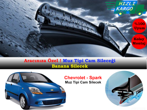 Chevrolet Spark 2005-2012 Muz Silecek Takımı