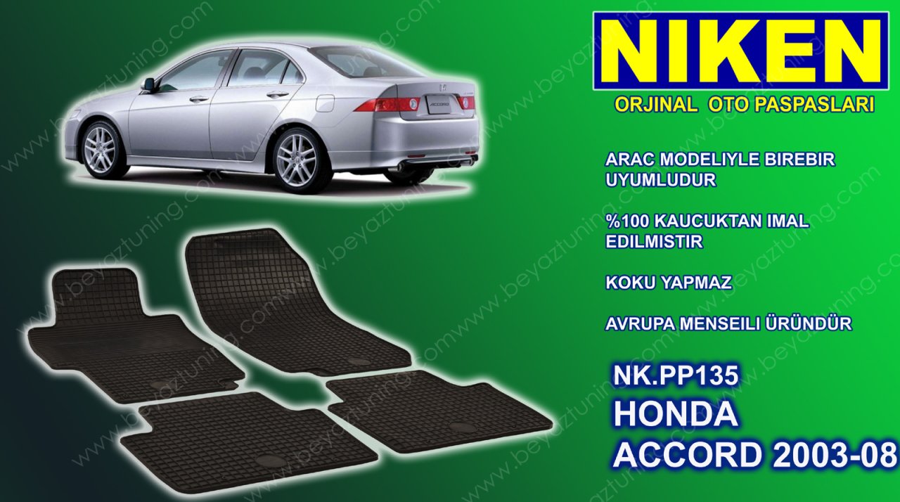 Honda Accord Paspas Alman Malı 2002-2008