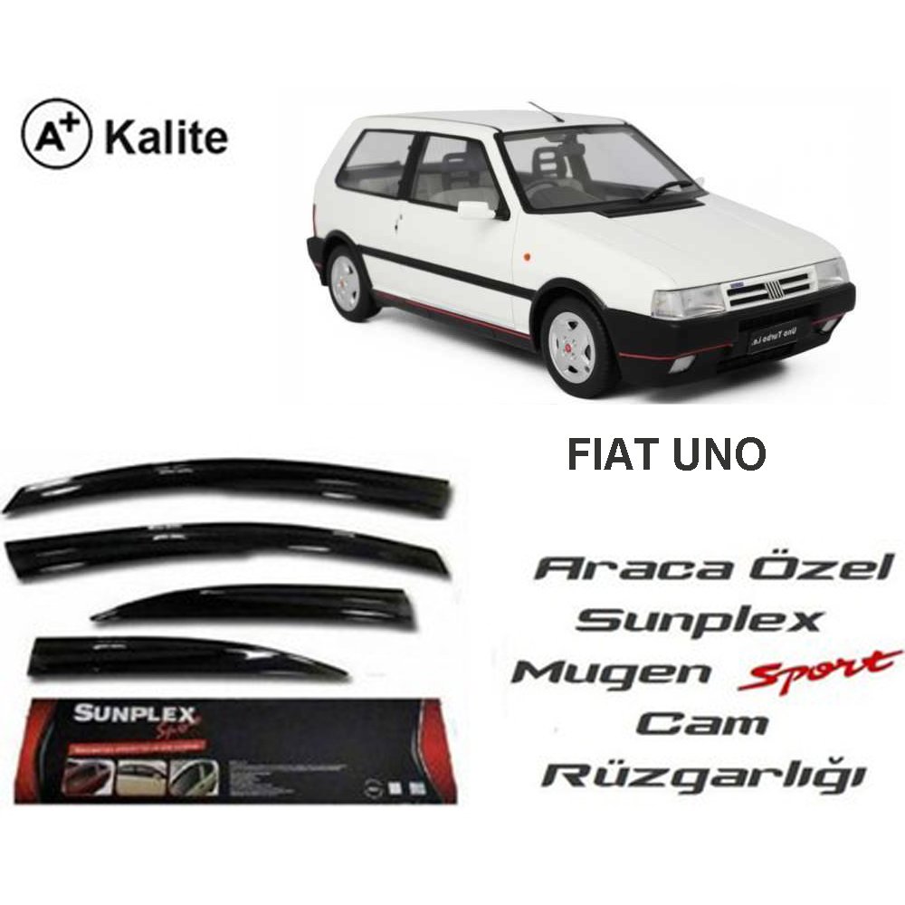 Fiat Uno Cam Rüzgarlığı Mugen Tip Sunplex
