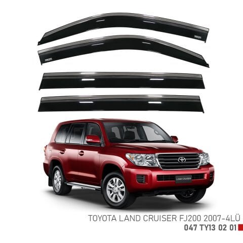 Toyota Land Cruiser FJ200 Kromlu Cam Rüzgarlığı Niken 2007 Sonrası