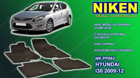 Hyundai İ30 Paspas Alman Malı 2007-2012