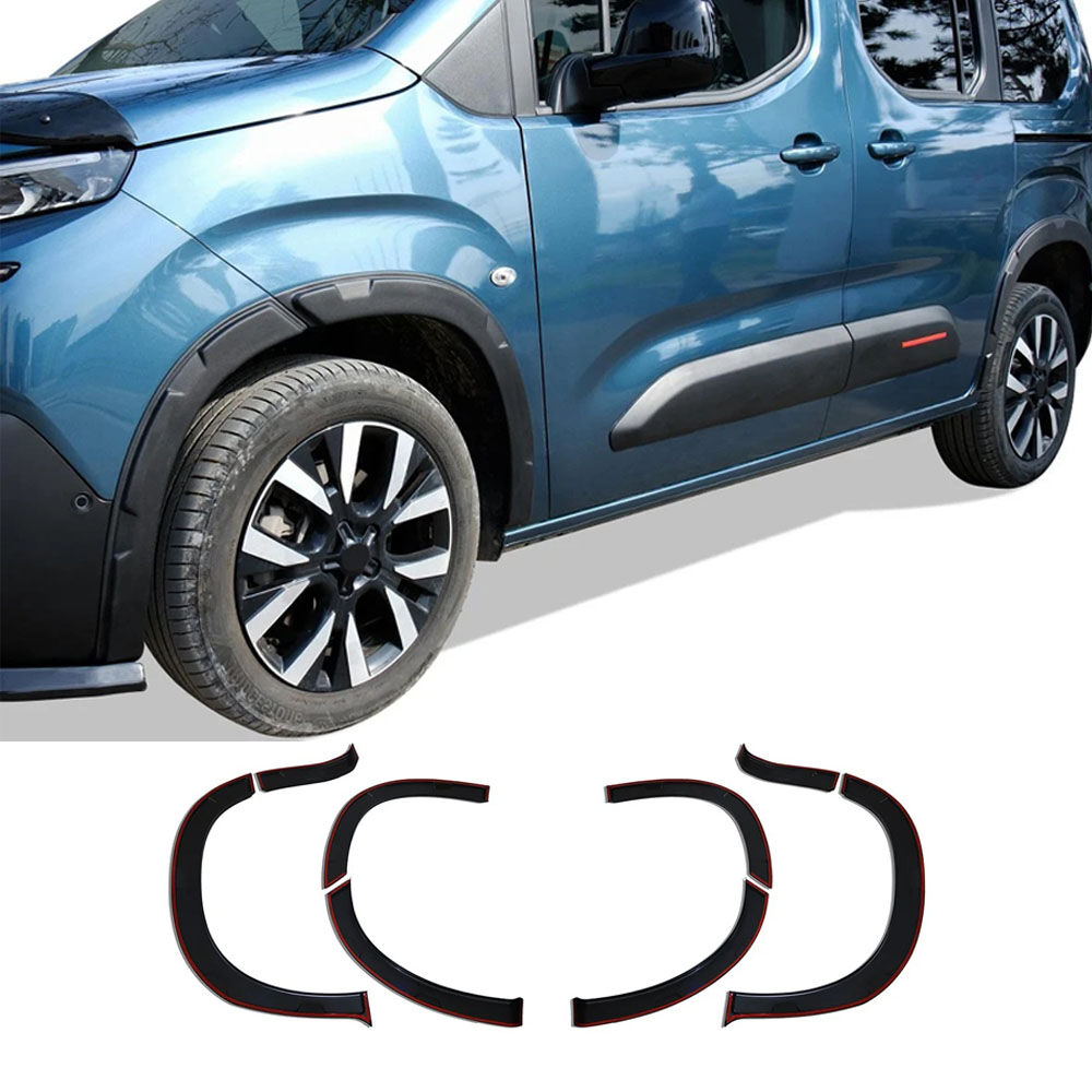 Peugeot Rifter Dodik Çamurluk  Set Abs 8 Parça 2019-2023