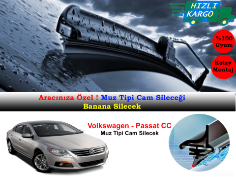 Volkswagen Passat CC 2008-2011  Muz Silecek Takımı