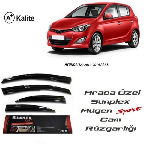 Hyundai i20 Cam Rüzgarlığı Mugen Tip Sunplex 2010-2014