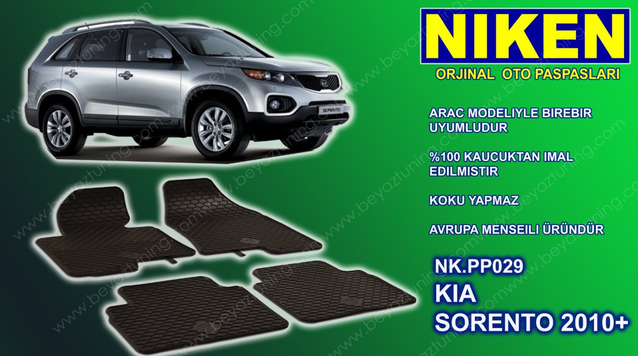 Kia Sorento Paspas Alman Malı 2010 Sonrası