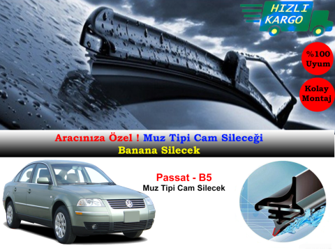 Volkswagen Passat B5 1998-2003  Muz Silecek Takımı