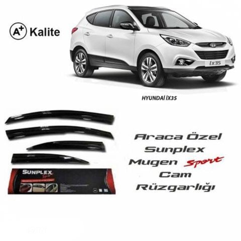 Hyundai ix35 Cam Rüzgarlığı Mugen Tip Sunplex