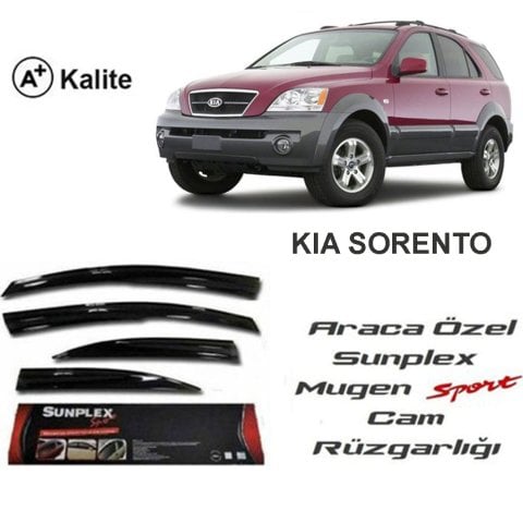 Kia Sorento Cam Rüzgarlığı Mugen Tip Sunplex 2003-2010