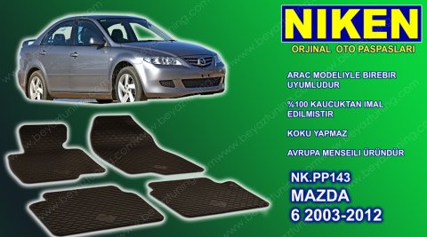 Mazda 6 Paspas Alman Malı 2003-2012
